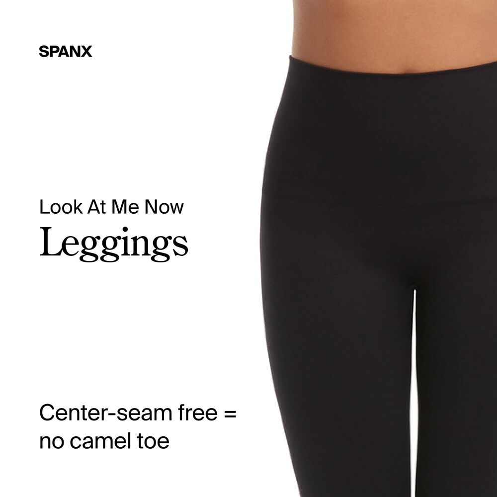 SPANX Look at Me Now Seamless Leggings, Black Camo, 3X - Picture 3 of 7